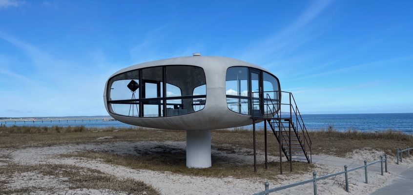 Der „Müther Turm“ in Binz